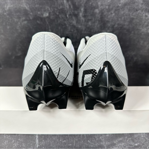 VAPOR EDGE SPEED 360 PHOTON DUST MENS FOOTBALL CLEATS SIZE 14 WHITE GRAY BLACK - Picture 3 of 10